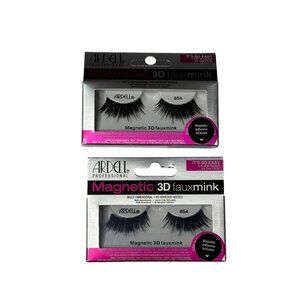 Ardell Magnetic 3D Fauxmink 854 Lashes Duo Pack Reusable Faux Mink Black